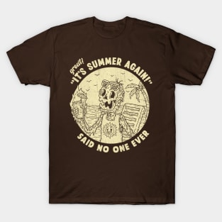 SUMMER AGAIN - 1 INK T-Shirt